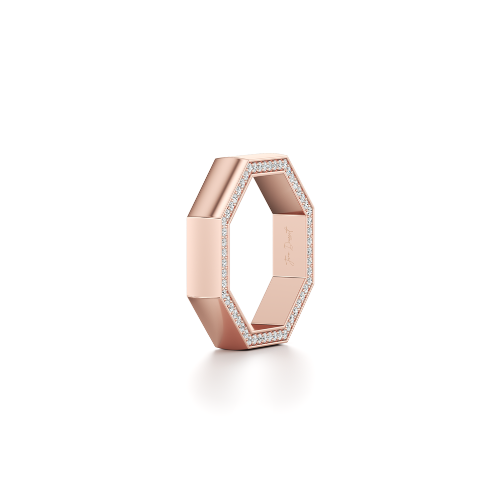 Hayden Quarter Round Octagon Band image 7