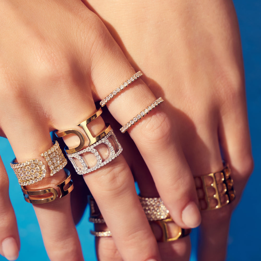 Dousset Pavé Wrap Ring image 5