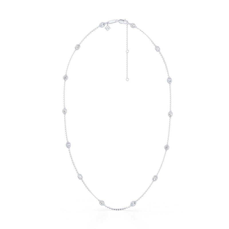 Dorée By The Yard Mixed Shape Lab Diamond Necklace image 1