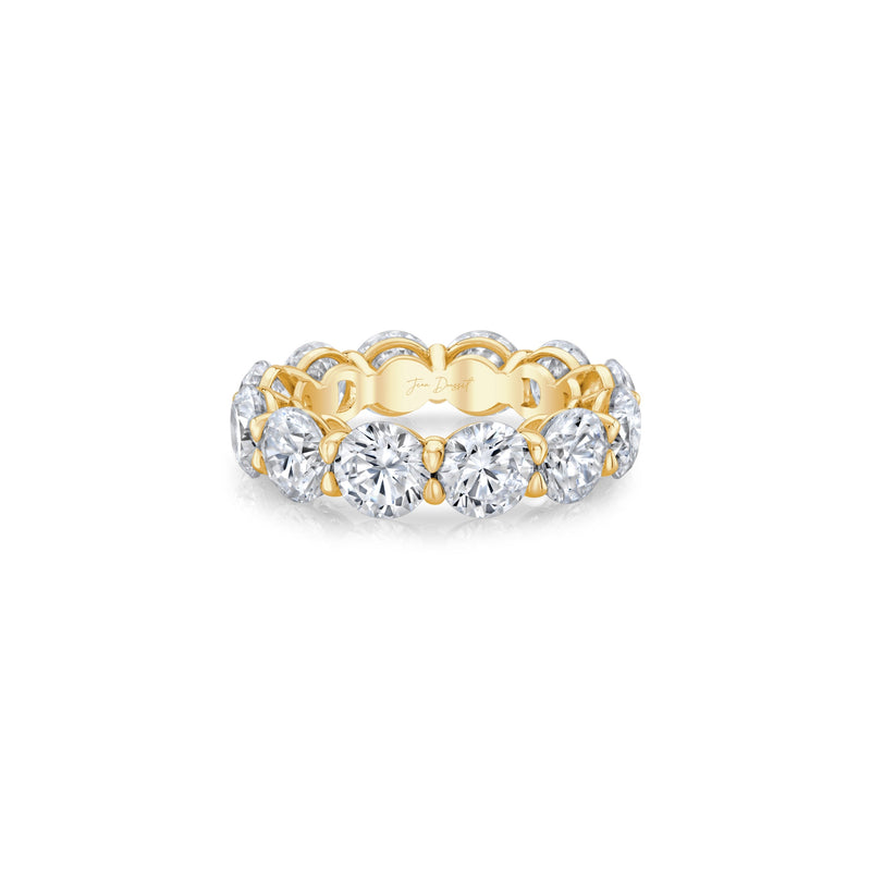 Olivia Large Round Brilliant Lab Diamond Eternity Band image 15