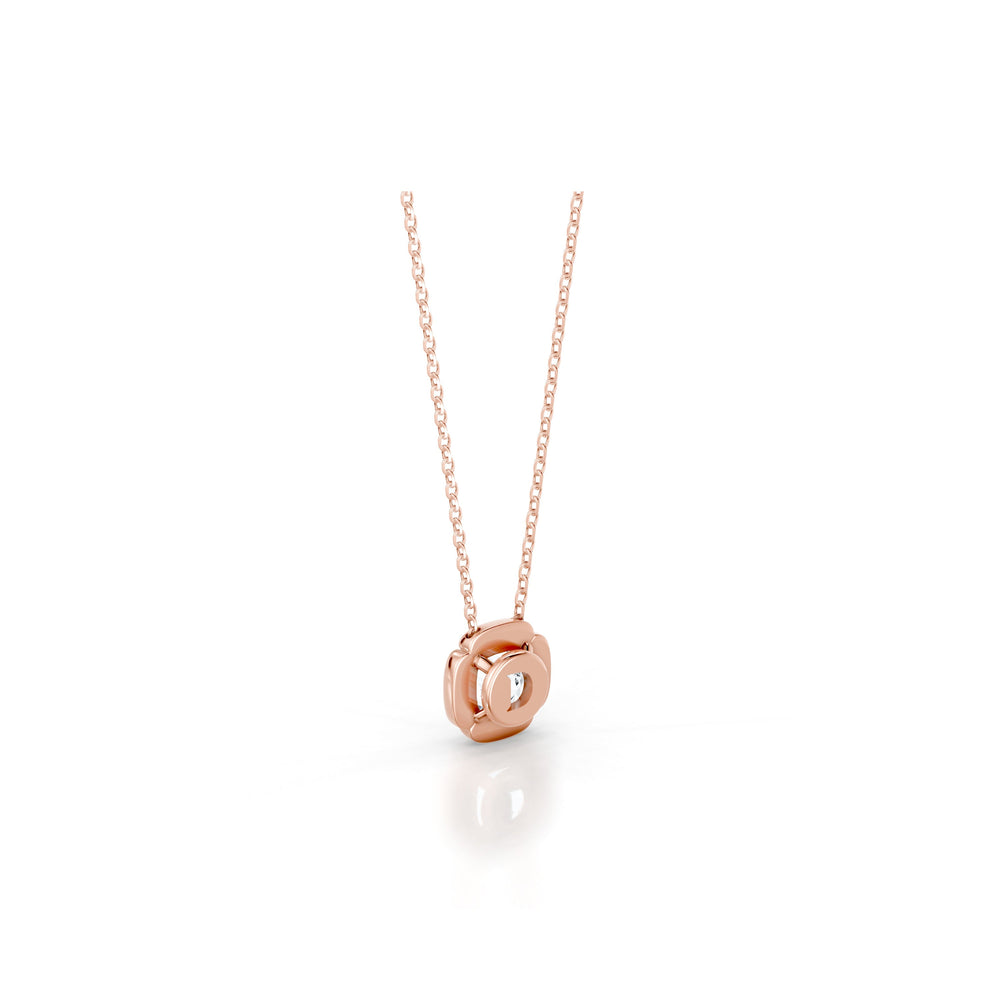 Dorée Lab Diamond Cushion Pendant image 14