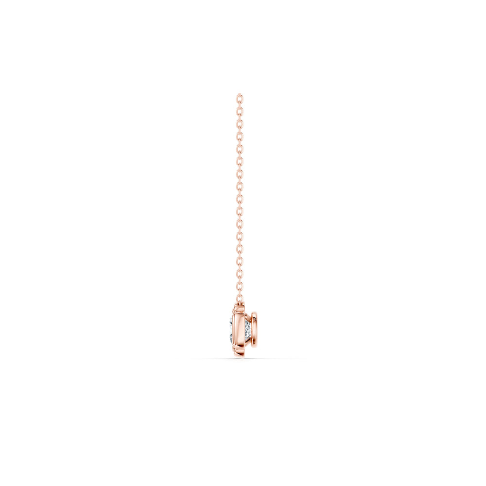 Dorée Lab Diamond Cushion Pendant image 13
