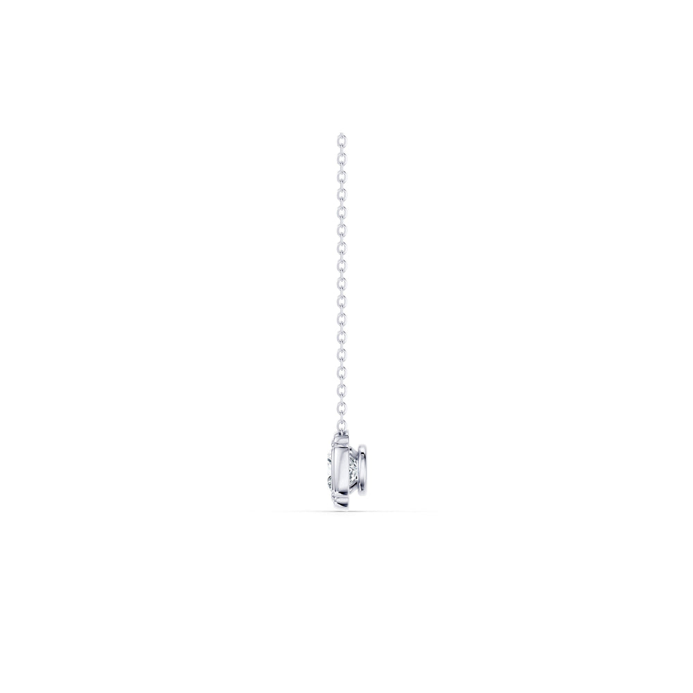 Dorée Lab Diamond Cushion Pendant image 3