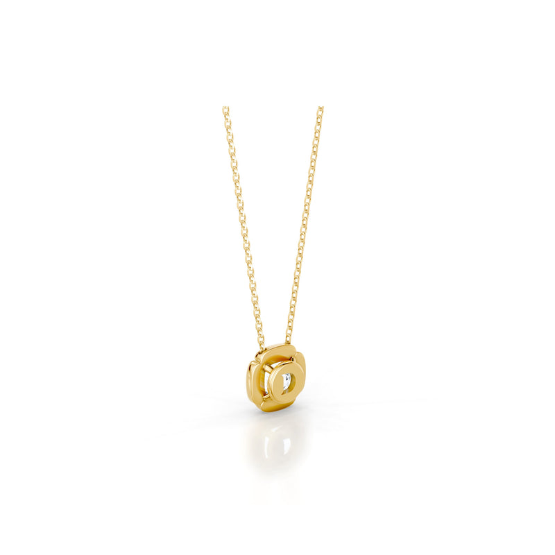 Dorée Lab Diamond Cushion Pendant image 9