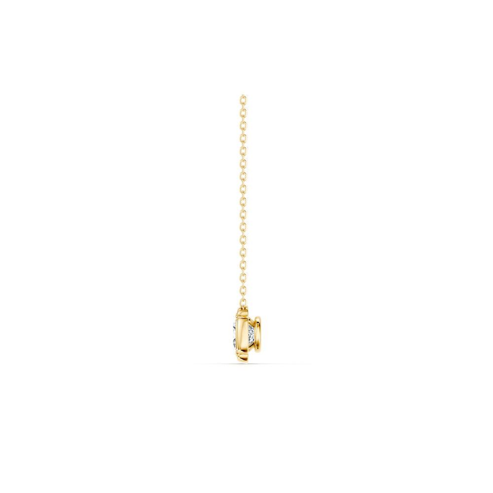 Dorée Lab Diamond Cushion Pendant image 8