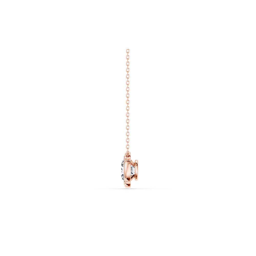 Dorée Lab Diamond Round Brilliant Pendant image 28