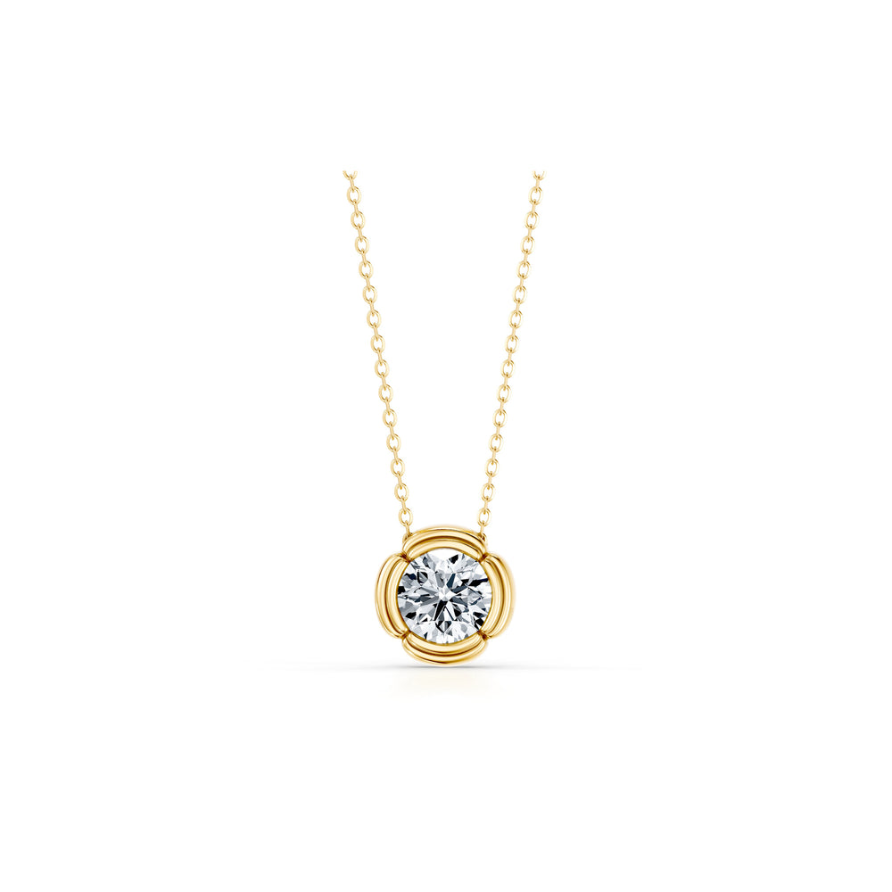 Dorée Lab Diamond Round Brilliant Pendant image 21