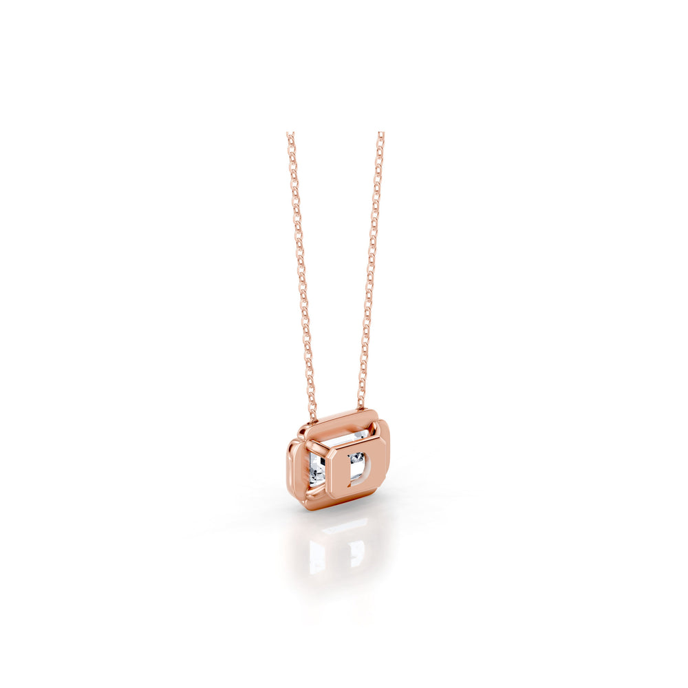 Dorée Lab Diamond Emerald Pendant image 14