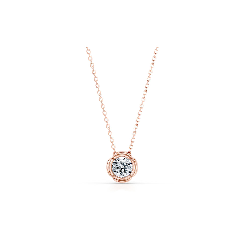 Dorée Lab Diamond Round Brilliant Pendant image 11