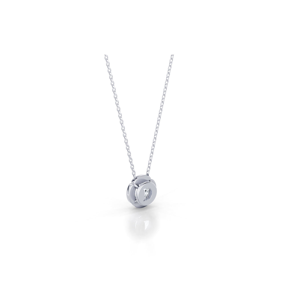 Dorée Lab Diamond Round Brilliant Pendant image 4
