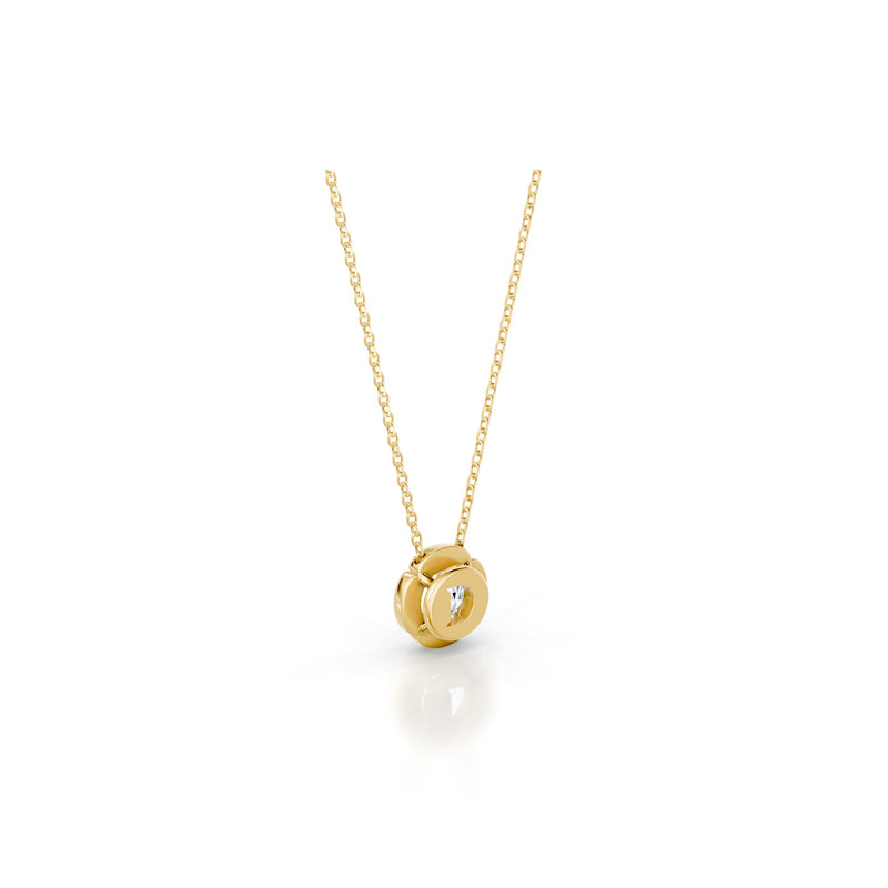 Dorée Lab Diamond Round Brilliant Pendant image 9