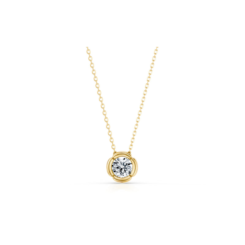 Dorée Lab Diamond Round Brilliant Pendant image 6