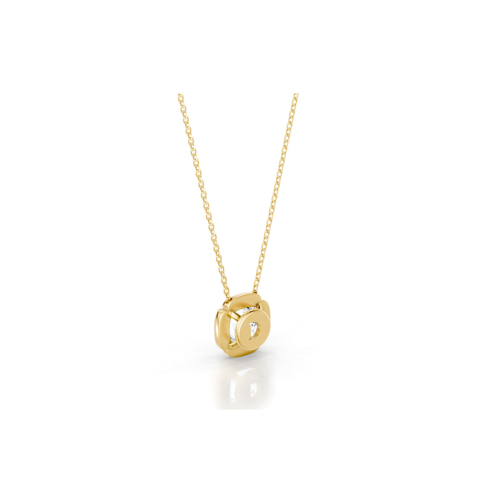 Dorée Lab Diamond Cushion Pendant image 24