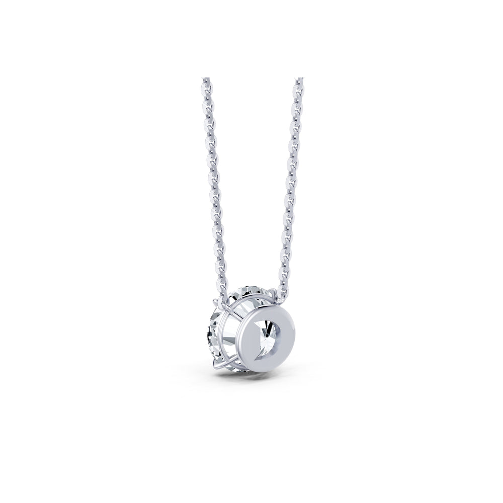 Claire Lab Diamond Round Brilliant Solitaire Pendant image 59