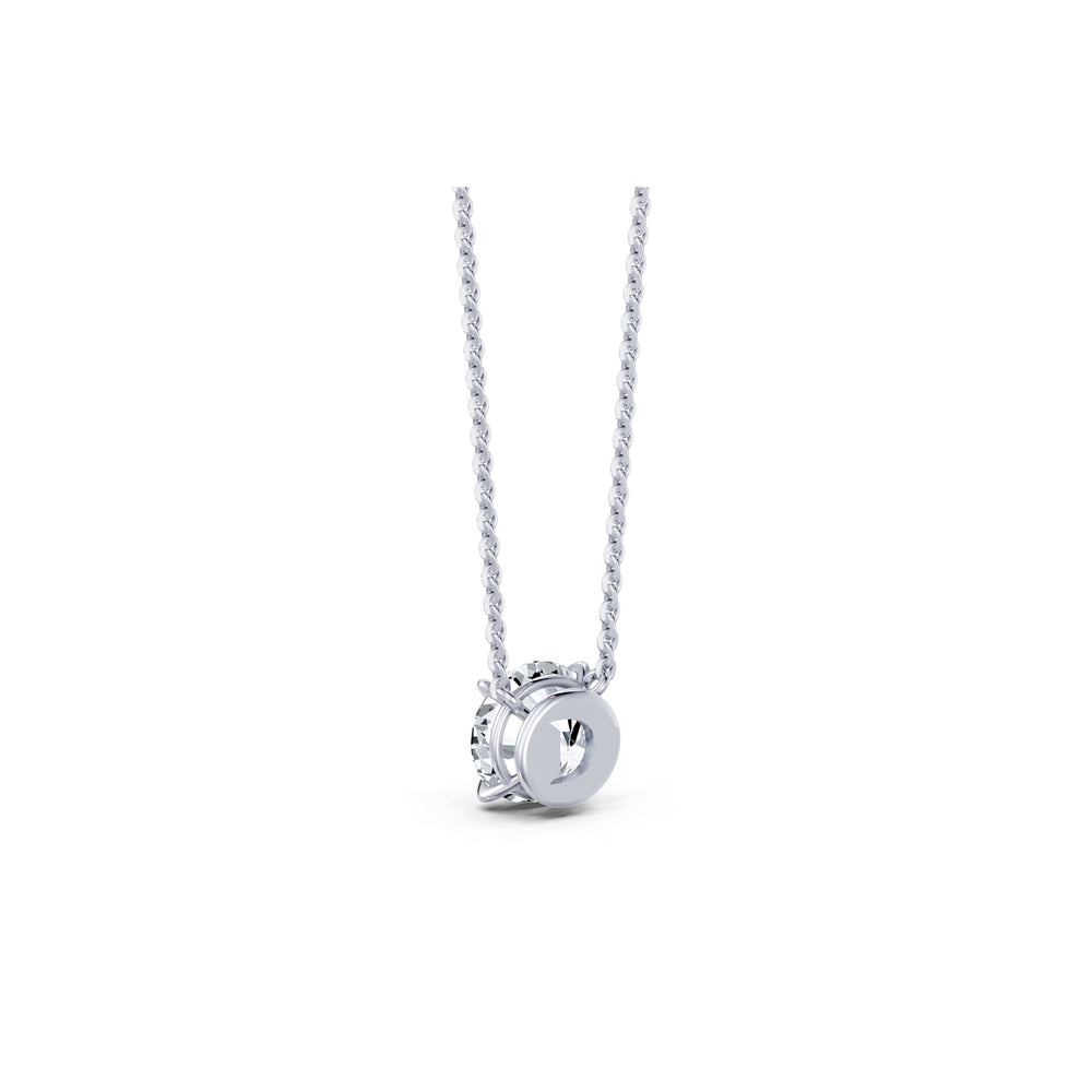 Claire Lab Diamond Round Brilliant Solitaire Pendant image 19