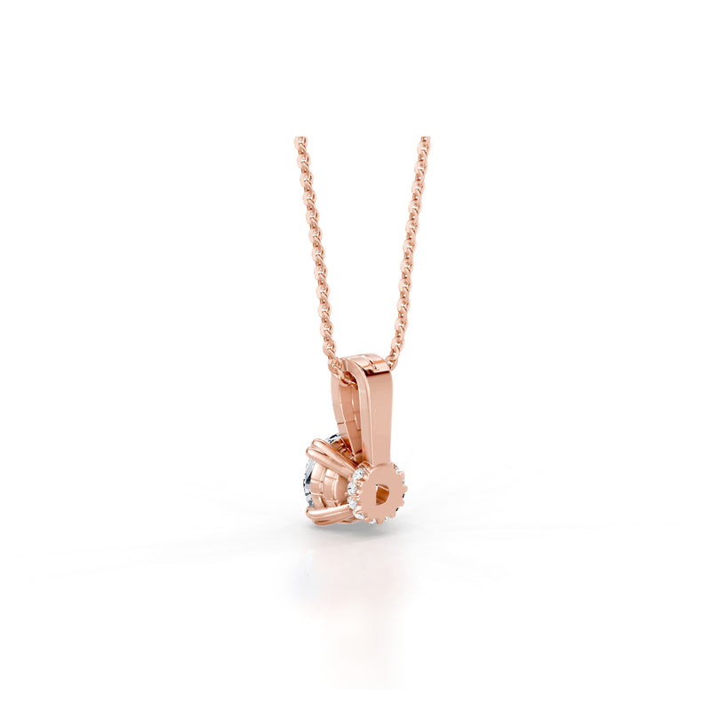 Soho Lab Diamond Round Brilliant Pendant image 12
