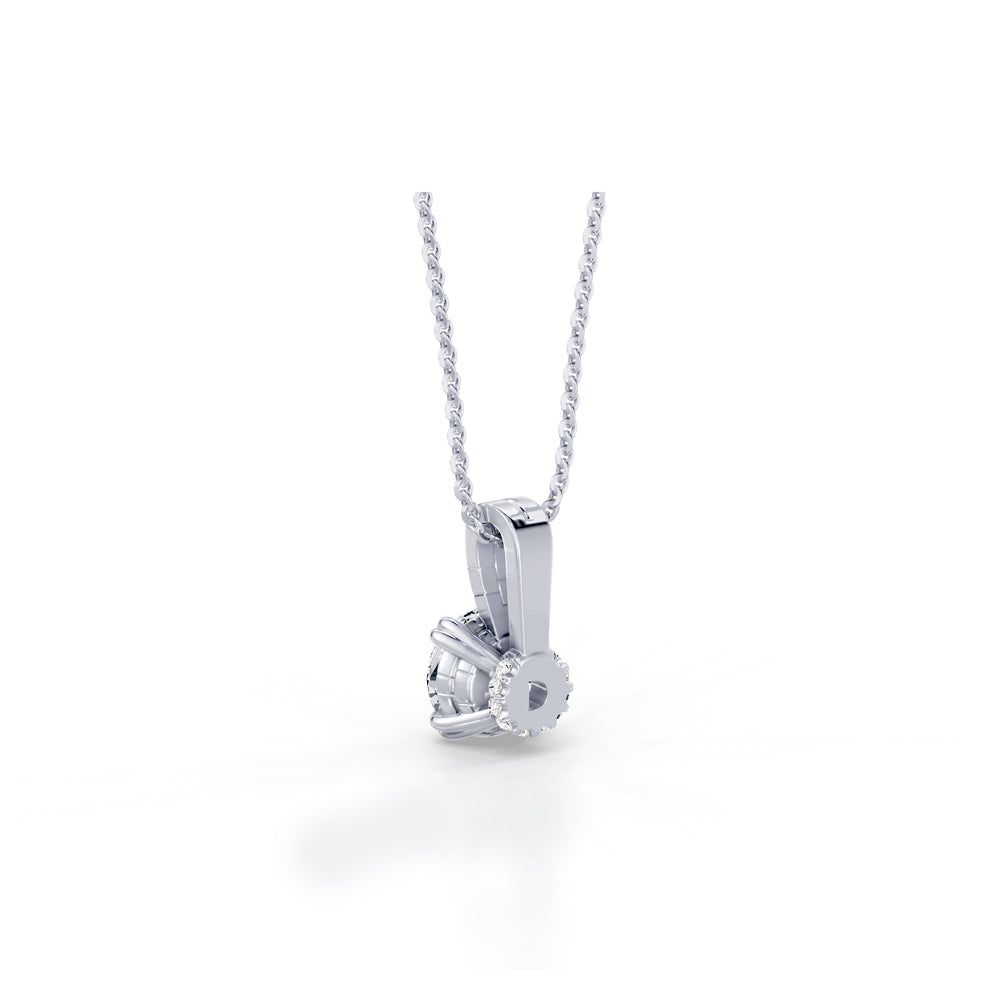 Soho Lab Diamond Round Brilliant Pendant image 16