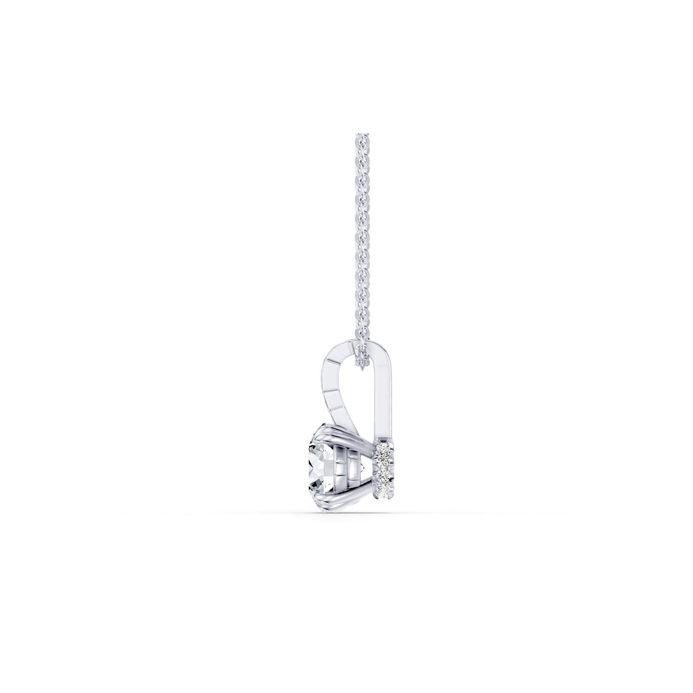 Soho Lab Diamond Round Brilliant Pendant image 3