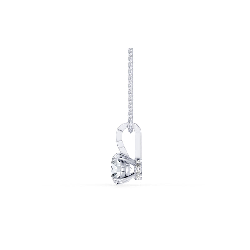 Soho Lab Diamond Round Brilliant Pendant image 3