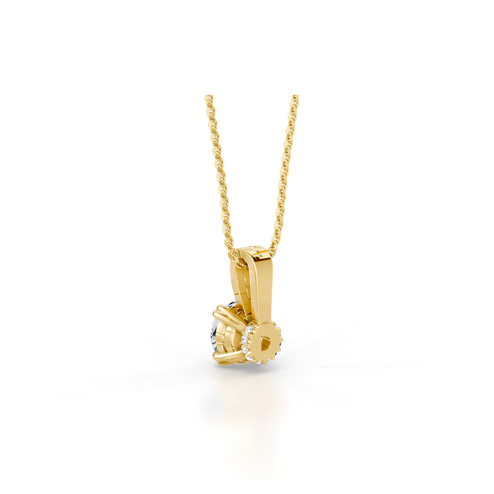 Soho Lab Diamond Round Brilliant Pendant image 8