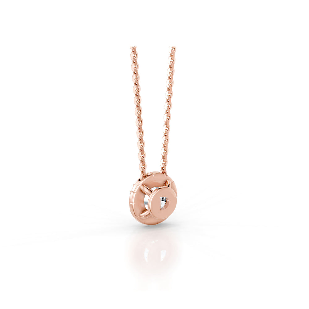 Soho Bezel Round Brilliant Studded Necklace image 28