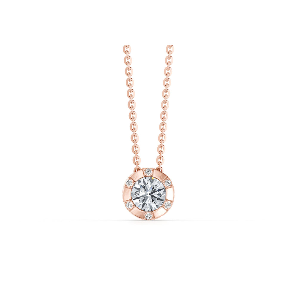 Soho Bezel Round Brilliant Studded Necklace image 25