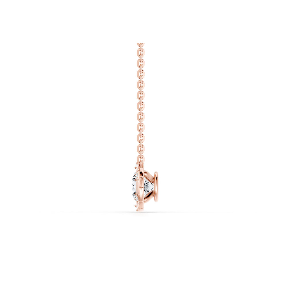 Soho Bezel Round Brilliant Studded Necklace image 27