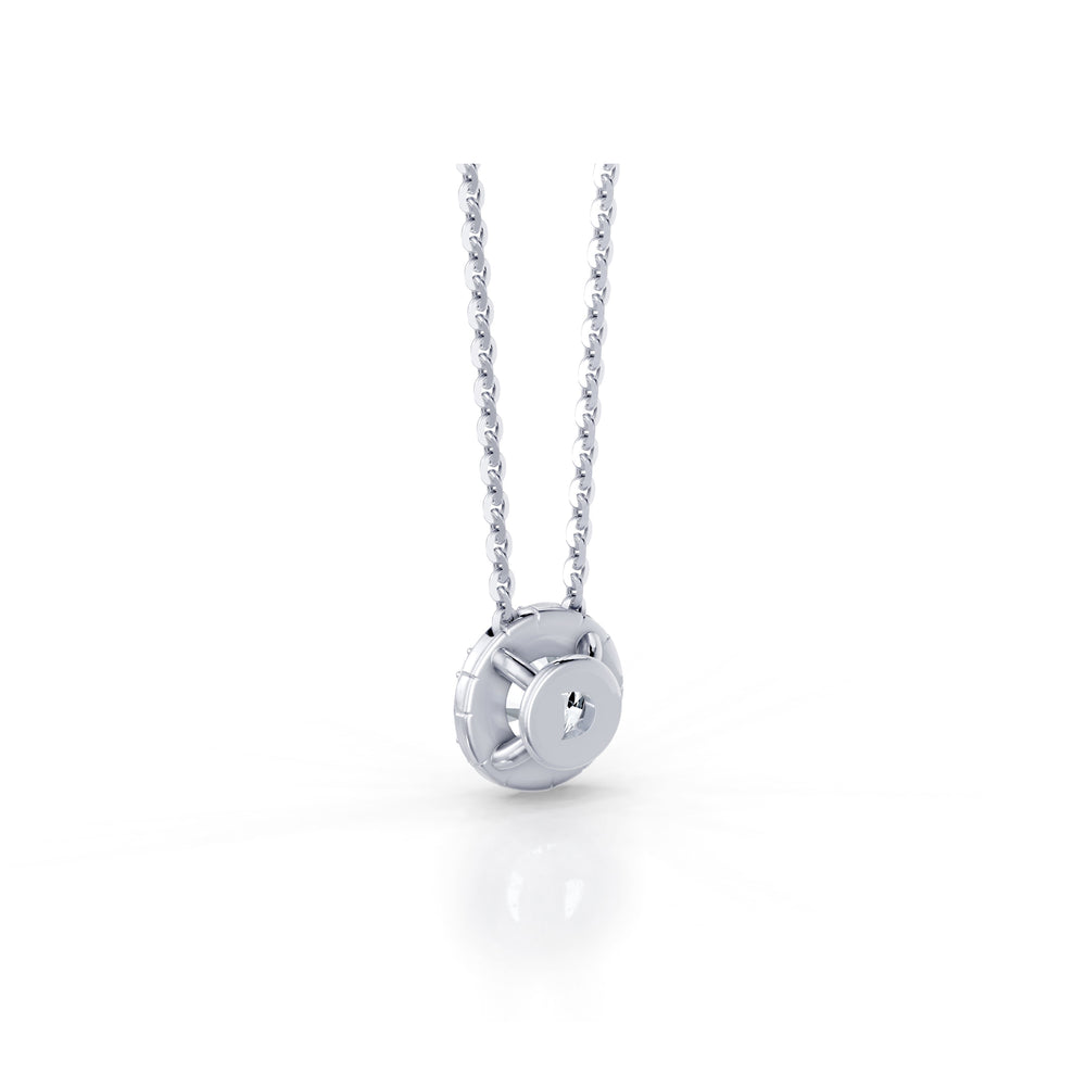 Soho Bezel Round Brilliant Studded Necklace image 20