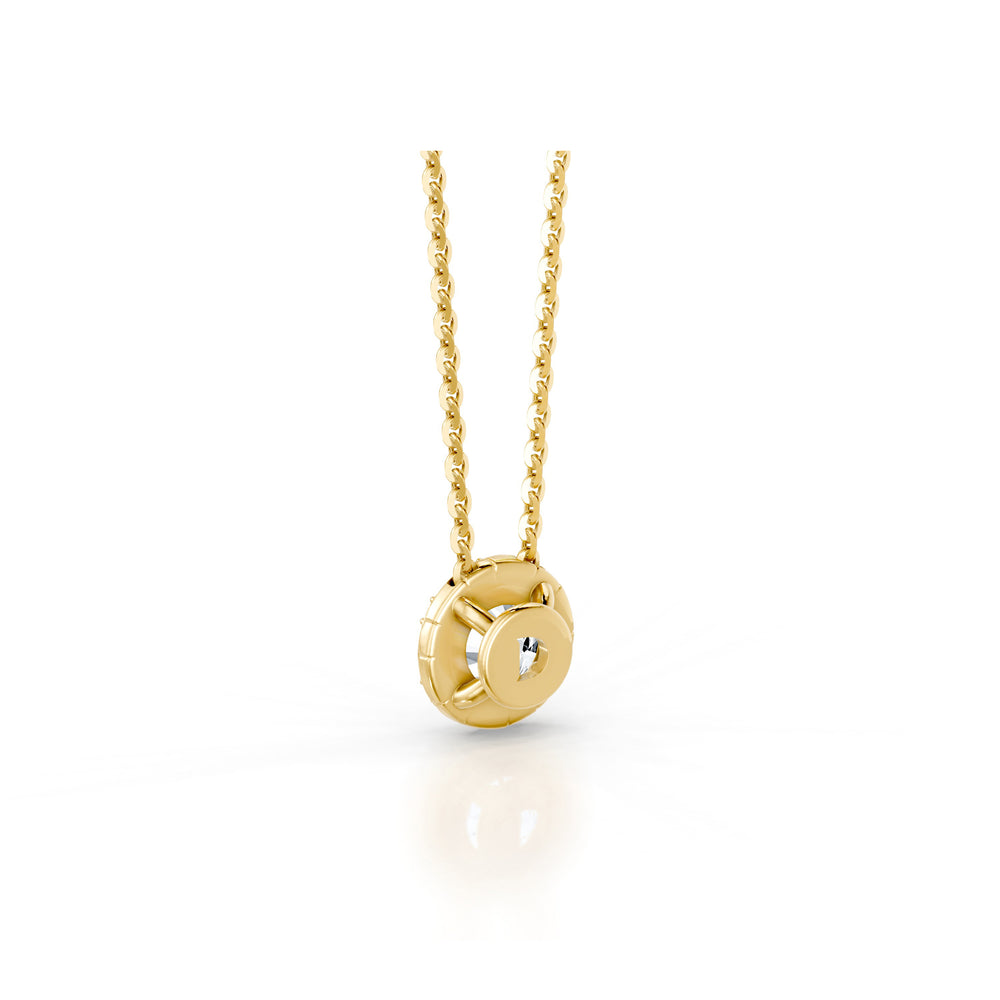 Soho Bezel Round Brilliant Studded Necklace image 24