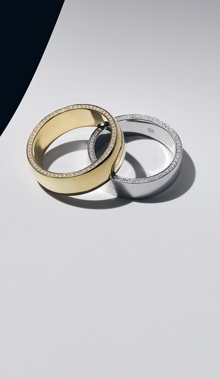 Men's Wedding Bands By Jean Dousset