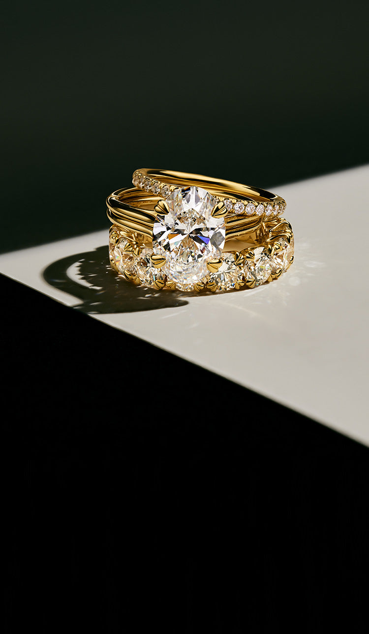 Designer Elle engagement rings and wedding bands collection