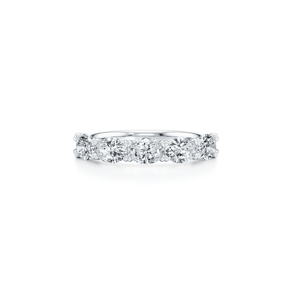 Elle 5-Stone East-West Oval Lab Diamond Band image 8