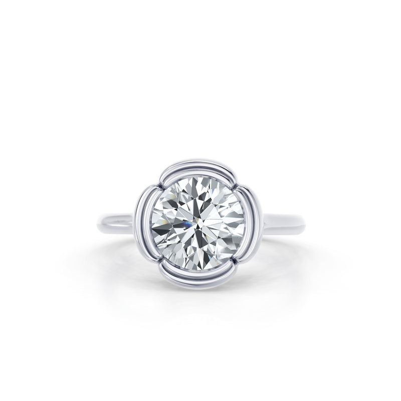 Dorée Solitaire Lab Diamond Engagement Ring image 21