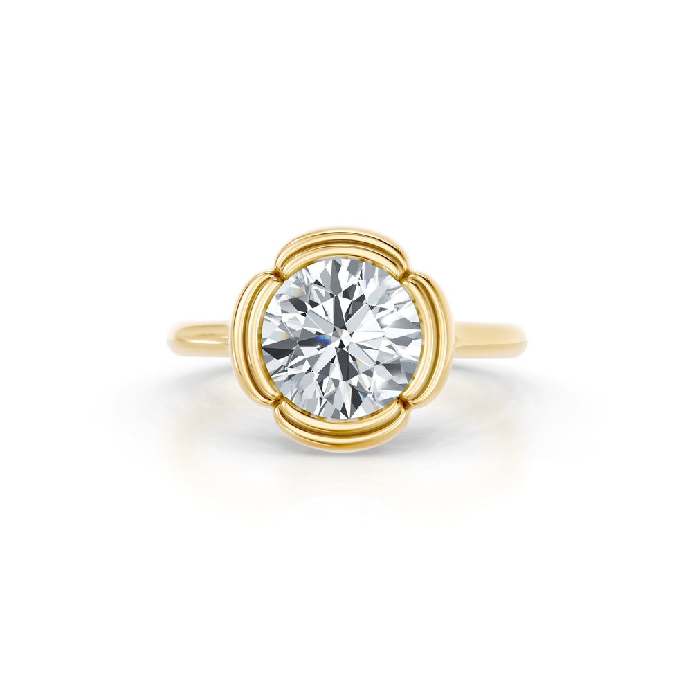 Dorée Solitaire Lab Diamond Engagement Ring image 1