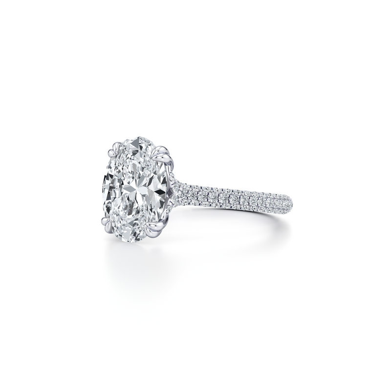 Elle Solitaire Lab Diamond Engagement Ring image 22