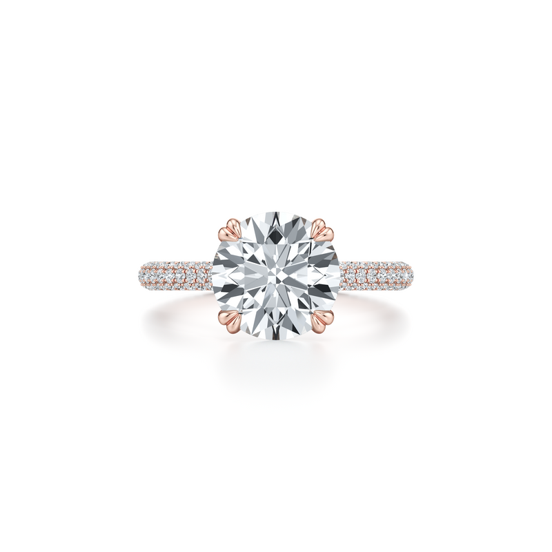 Elle Solitaire Lab Diamond Engagement Ring image 11