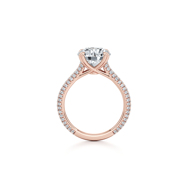 Elle Solitaire Lab Diamond Engagement Ring image 14