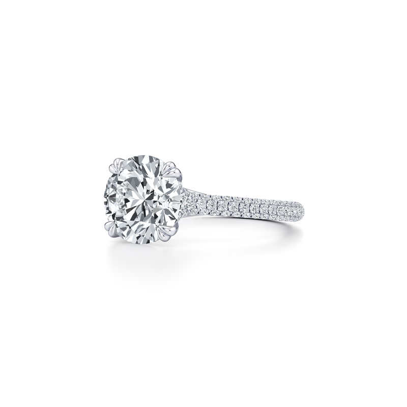 Elle Solitaire Lab Diamond Engagement Ring image 2