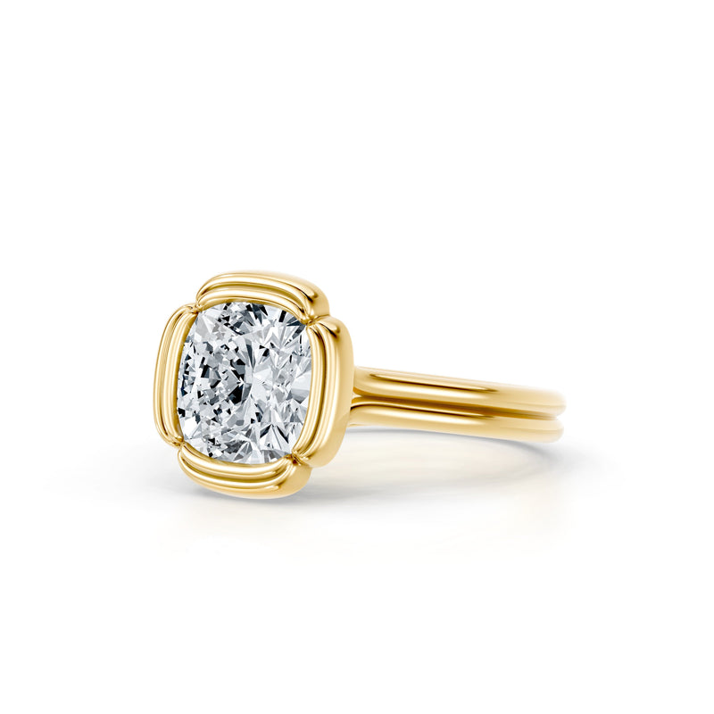 Dorée Solitaire Lab Diamond Engagement Ring image 47