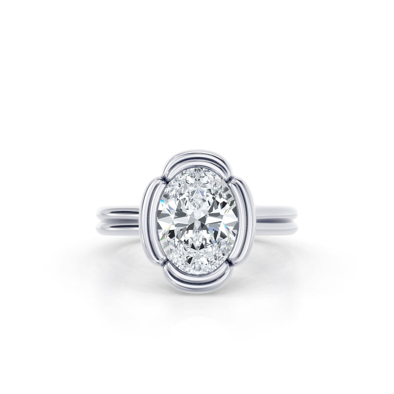 Dorée Solitaire Lab Diamond Engagement Ring image 21