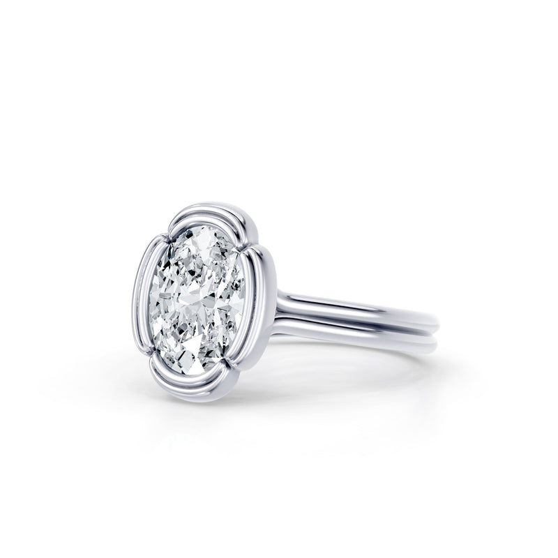 Dorée Solitaire Lab Diamond Engagement Ring image 22