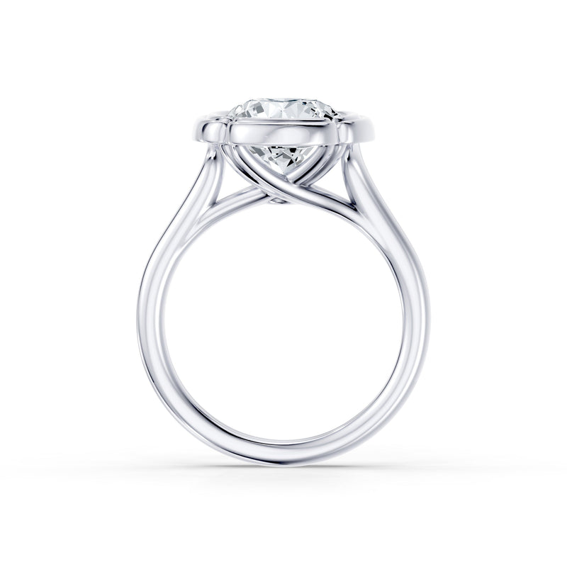 Dorée Solitaire Lab Diamond Engagement Ring image 4