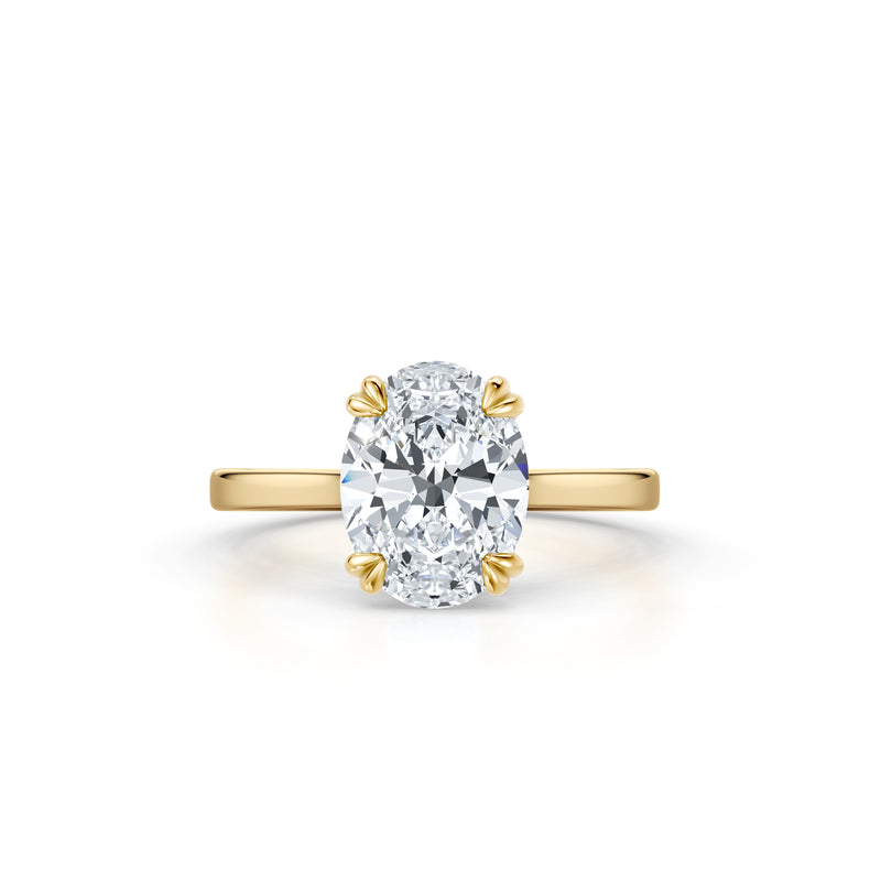 Chelsea JD Signature Double Prong Lab Diamond Engagement Ring image 36
