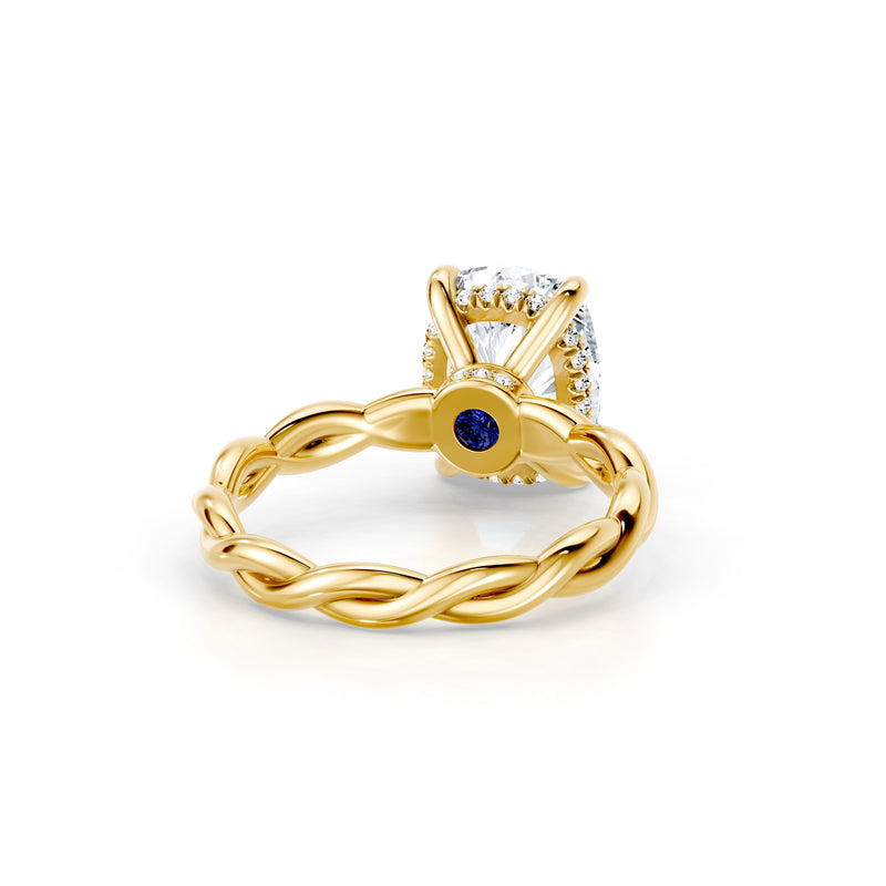Ivy Heritage Solitaire Lab Diamond Engagement Ring image 107