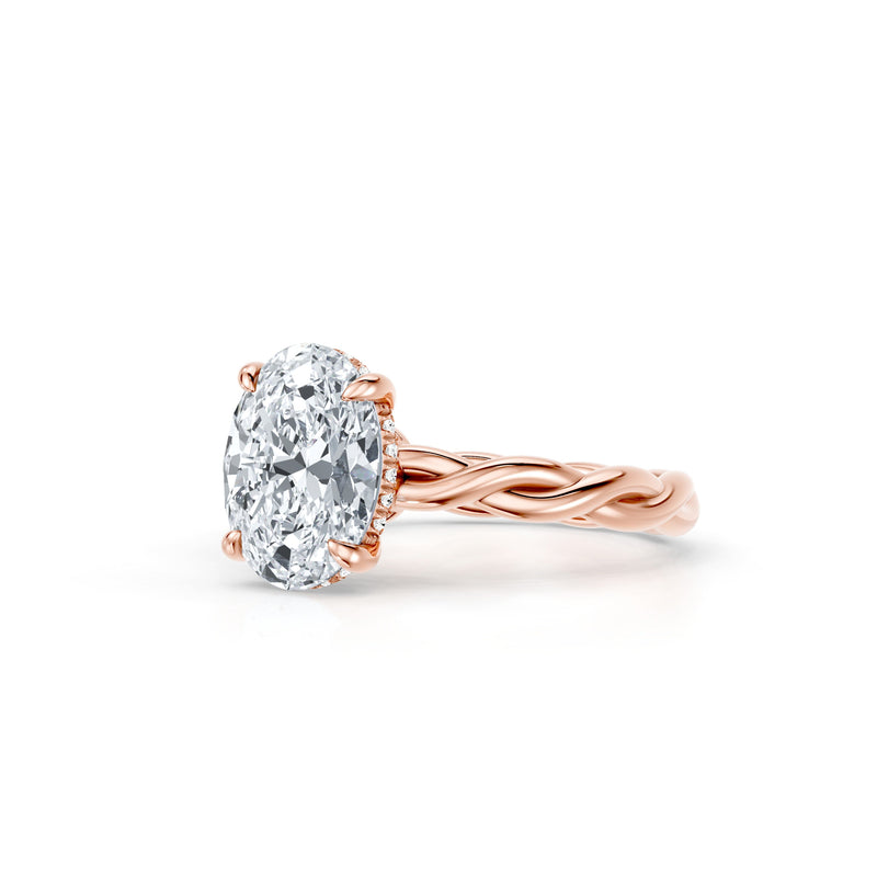 Ivy Heritage Solitaire Lab Diamond Engagement Ring image 32