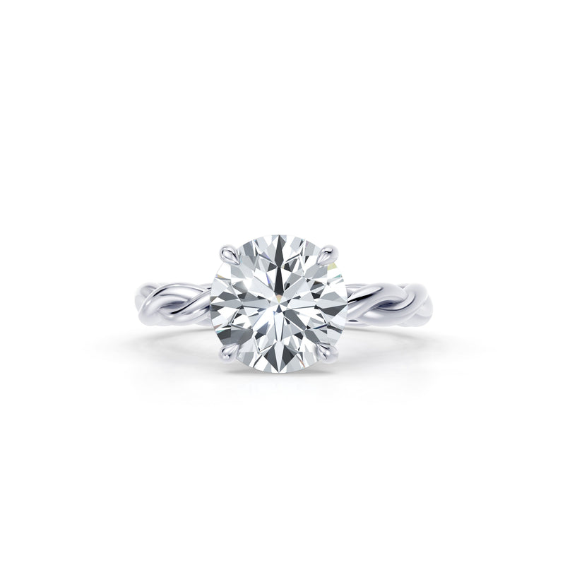 Ivy Heritage Solitaire Lab Diamond Engagement Ring image 1