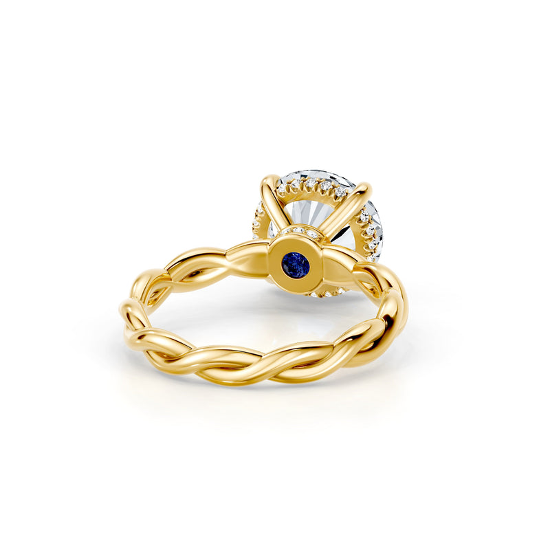 Ivy Heritage Solitaire Lab Diamond Engagement Ring image 8