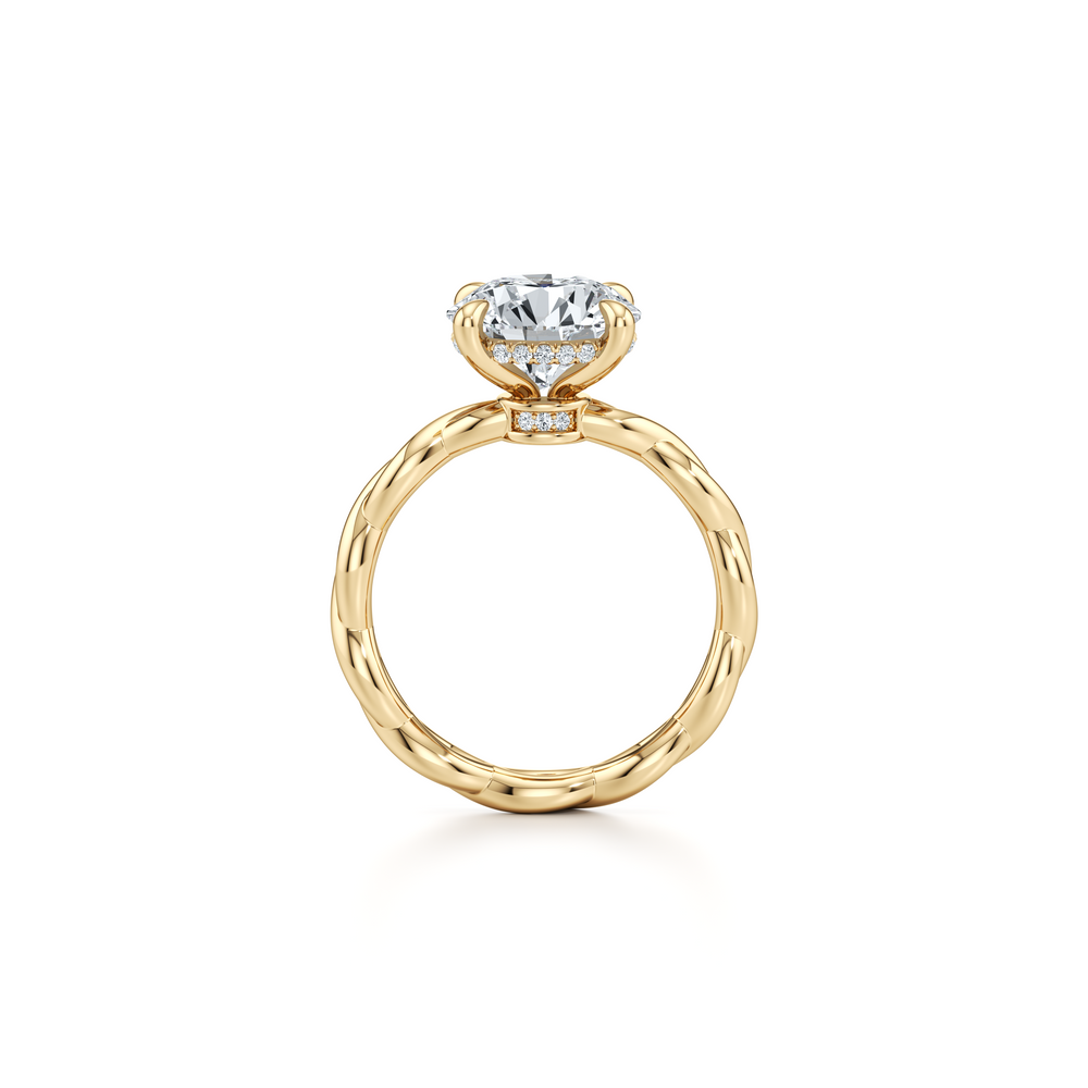 Ivy Heritage Solitaire Lab Diamond Engagement Ring image 4
