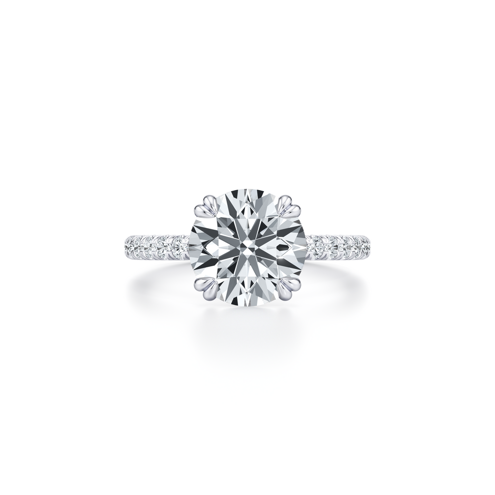 Chelsea JD Signature Round Cut Lab Diamond Engagement Ring image 1