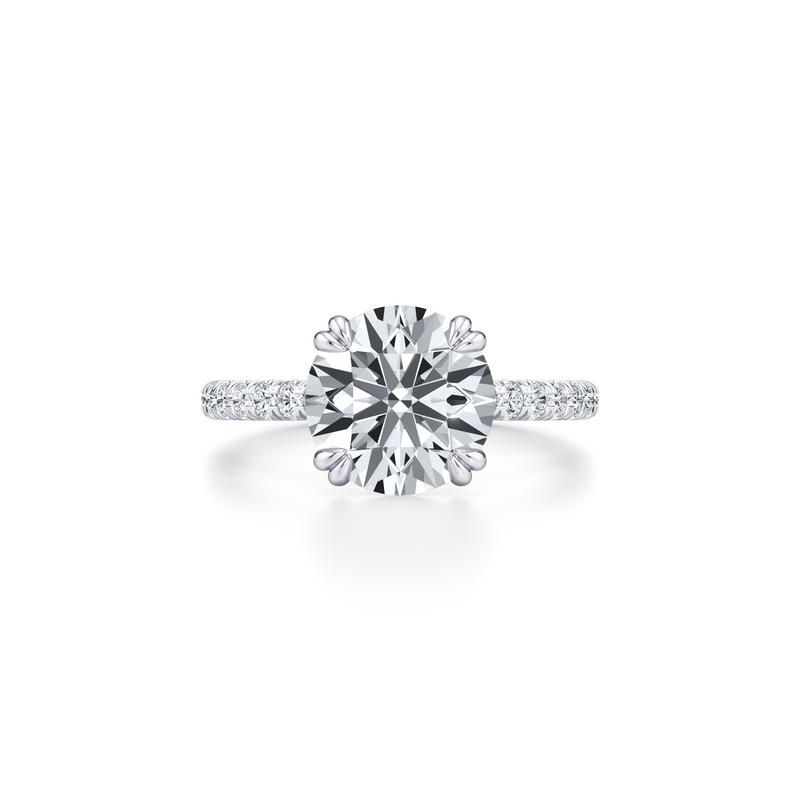 Chelsea JD Signature Round Cut Lab Diamond Engagement Ring image 1